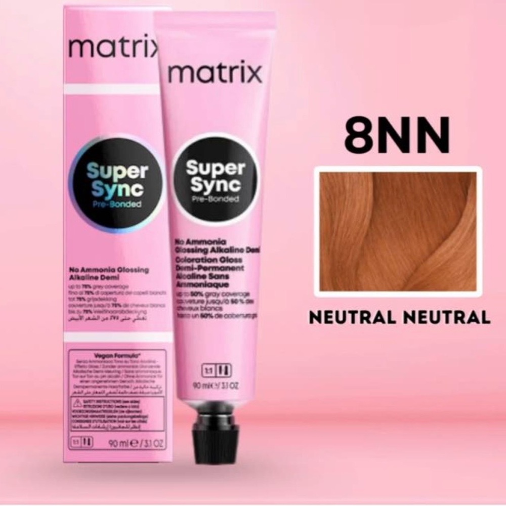 Matrix Super Sync 8NN Hair Color and 7NN